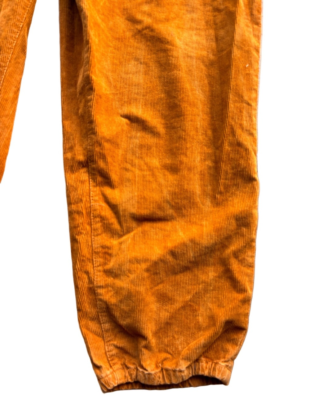 We The Free Iris Orange Brown Corduroy Utility Overalls Cargo Dungarees L - Picture 8 of 11